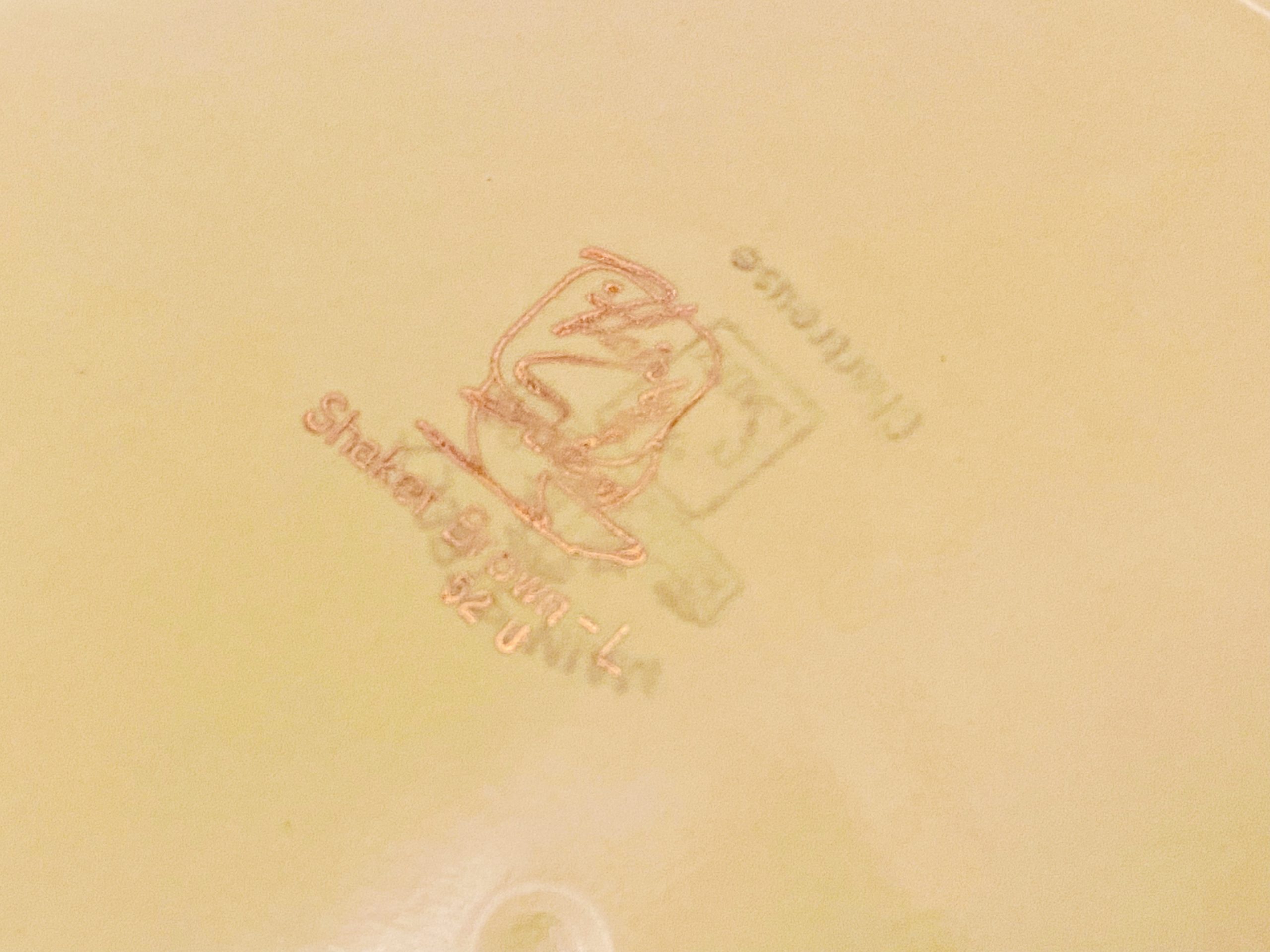 Vintage Shaker Brown platter - Flair by Salem China Co. - Image 4